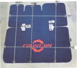 Matworks LTD 1991-1996 Fountain Fever 38 Snap In Boat Carpet