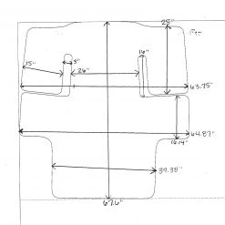 Matworks LTD 1998 Baja 252 Islander Snap In Boat Carpet