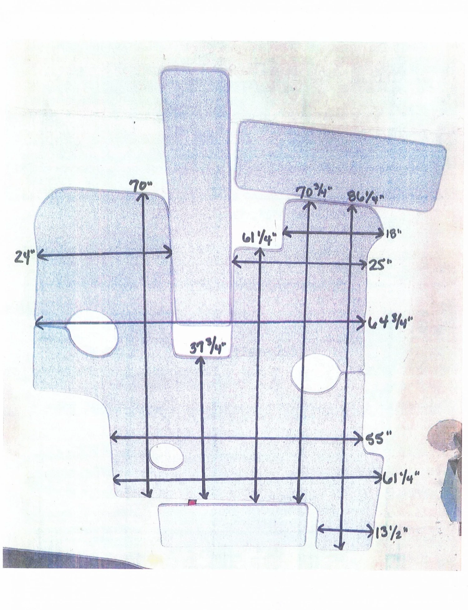 The Matworks LTD 2000-2005 Rinker 212 Captiva Snap In Boat Carpet 2 The Matworks LTD 2000-2005 Rinker 212 Captiva Snap In Boat Carpet