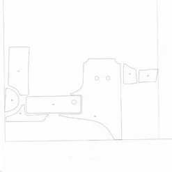 Matworks Ltd Premium Custom Boarding Mats & Snap In Boat Carpet 2000 Chaparral 285 SSI Snap In Boat Carpet