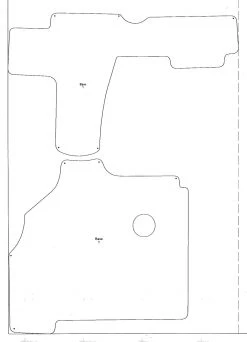 Matworks LTD 1999-2000 Wellcraft Martinique 3000 Snap In Boat Carpet