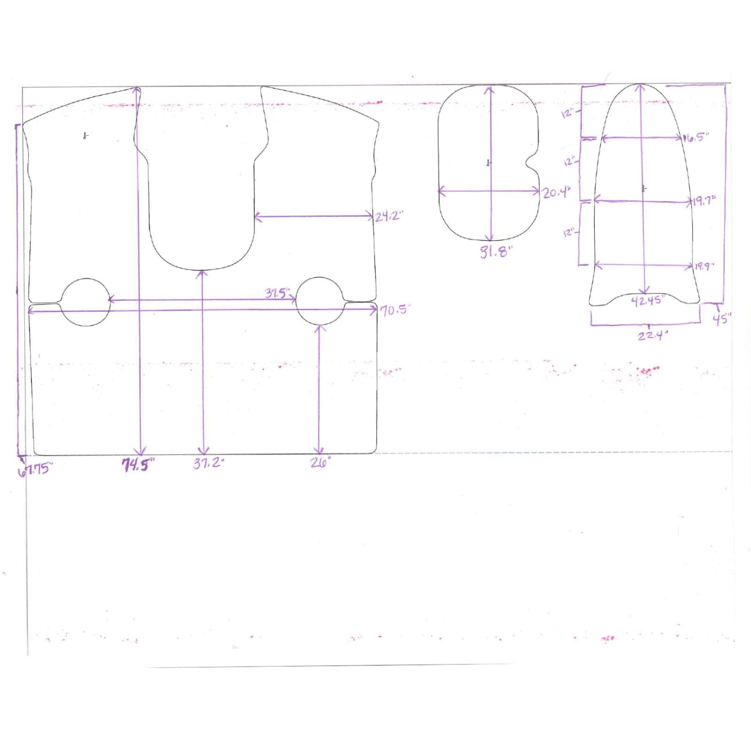 Matworks LTD 2001-2003 Four Winns 200 Horizon Snap In Boat Carpet 1 Matworks LTD 2001-2003 Four Winns 200 Horizon Snap In Boat Carpet