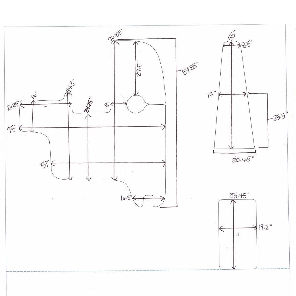 Matworks LTD 2001 Crownline 205 BR Snap In Boat Carpet 1 Matworks LTD 2001 Crownline 205 BR Snap In Boat Carpet
