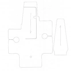 Matworks LTD 2001 Crownline 266 BR Snap In Boat Carpet