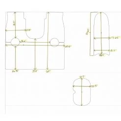 Matworks LTD 2002 Four Winns Horizon 210 Snap In Boat Carpet