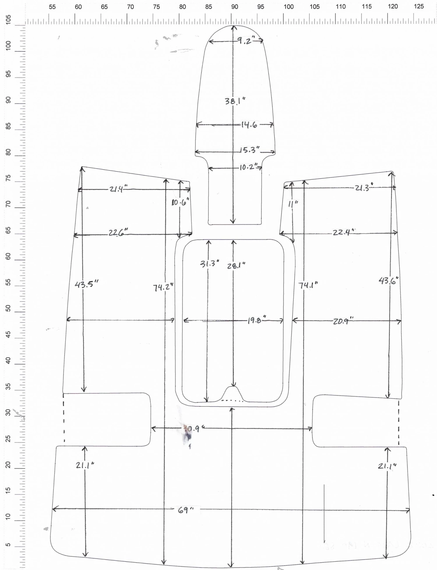 Matworks LTD 2002 Larson 190 SEI Snap In Boat Carpet 1 Matworks LTD 2002 Larson 190 SEI Snap In Boat Carpet