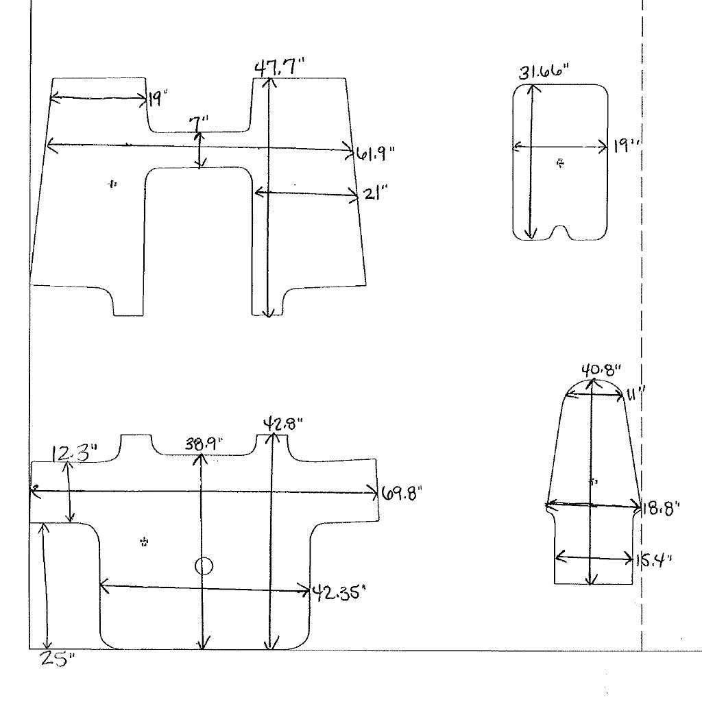 Matworks LTD 2002 Larson 210 SEI Snap In Boat Carpet 1 Matworks LTD 2002 Larson 210 SEI Snap In Boat Carpet