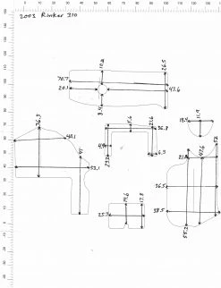 The Matworks LTD 2003 Rinker 310 Snap In Boat Carpet