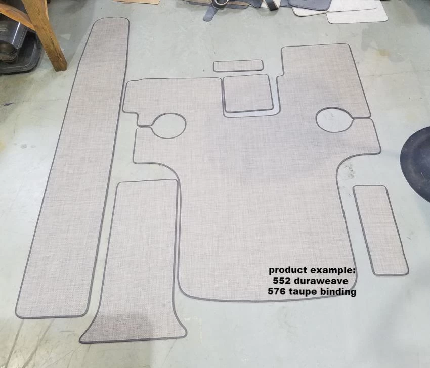 Matworks LTD 2004-2007 Cobalt 262 (CAPTAIN CHAIR- SWIVEL) Snap In Boat Carpet 2 Matworks LTD 2004-2007 Cobalt 262 (CAPTAIN CHAIR- SWIVEL) Snap In Boat Carpet