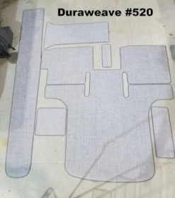 Matworks LTD 2003-2007 Cobalt 262 (BOLSTER SEAT) Snap In Boat Carpet