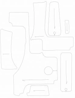 Matworks LTD 2007 Chaparral 276 SSX Snap In Boat Carpet