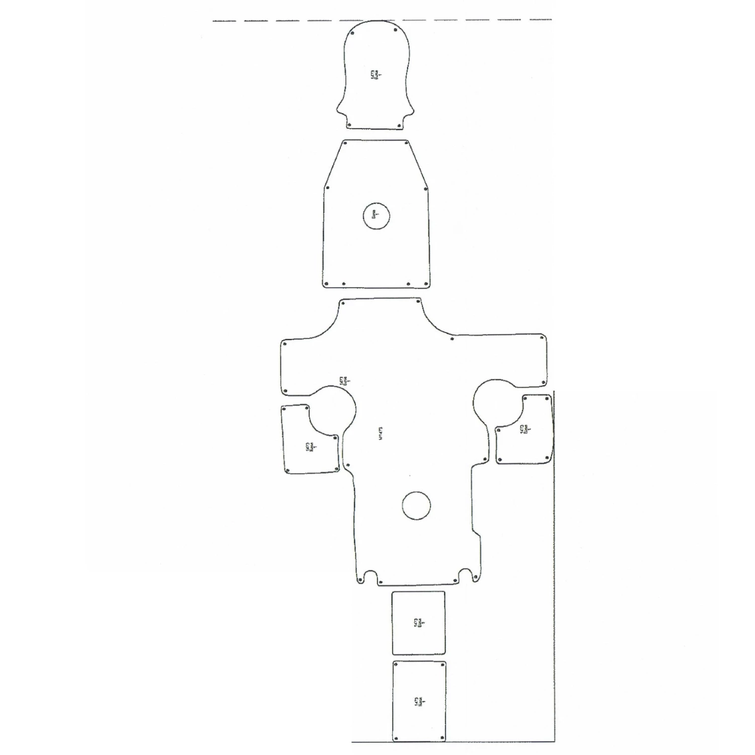 Matworks LTD 2008 Ebbtide 2700 CBR Snap In Boat Carpet 1 Matworks LTD 2008 Ebbtide 2700 CBR Snap In Boat Carpet