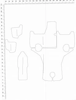 Matworks Ltd Premium Custom Boarding Mats & Snap In Boat Carpet 2008 Larson 226 Senza Snap In Boat Carpet