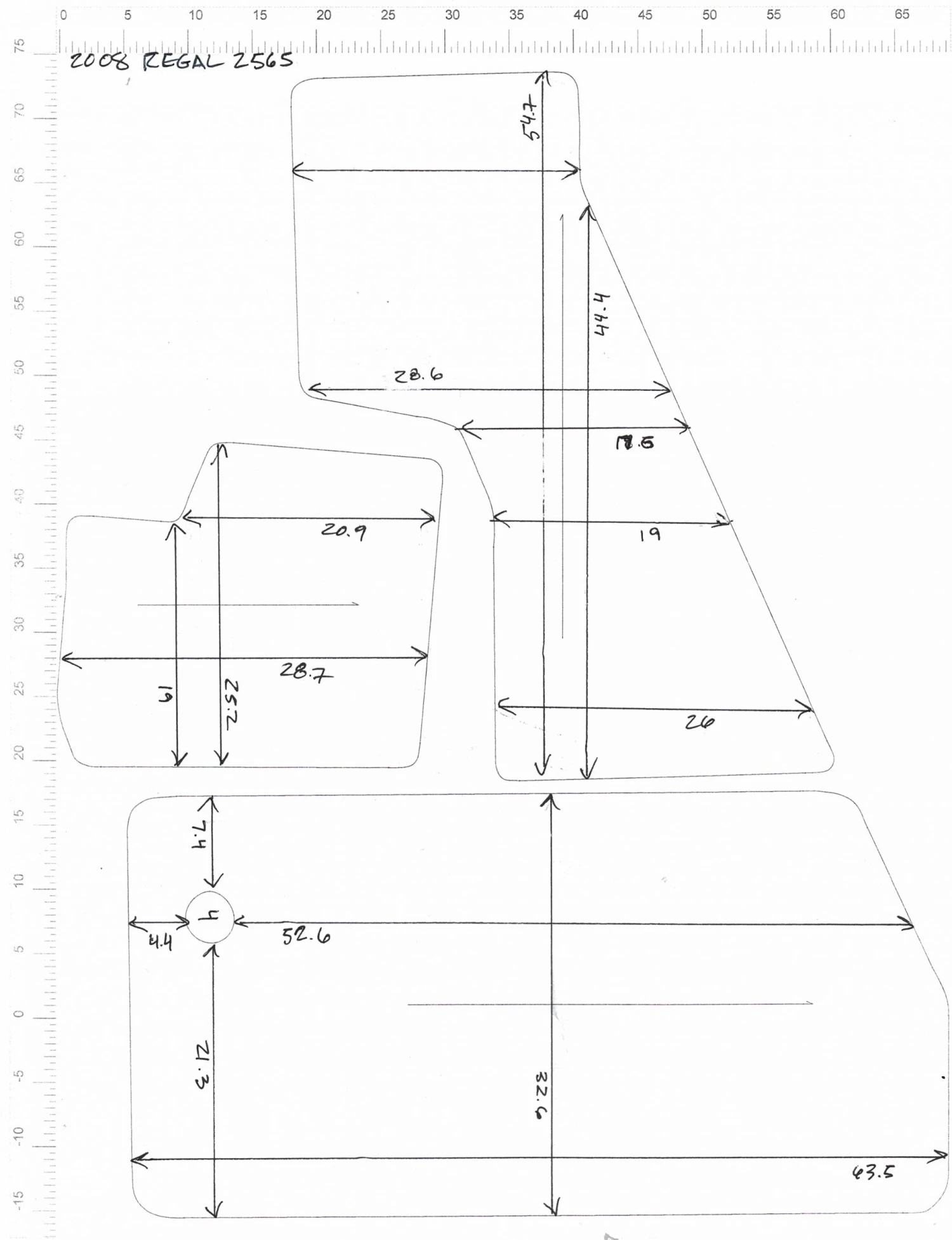 Matworks LTD 2008 Regal 2565 Snap In Boat Carpet 1 Matworks LTD 2008 Regal 2565 Snap In Boat Carpet
