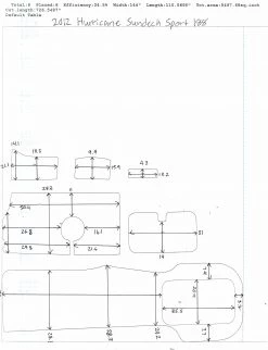 Matworks LTD 2012 Hurricane 188 Sundeck Sport Snap In Boat Carpet