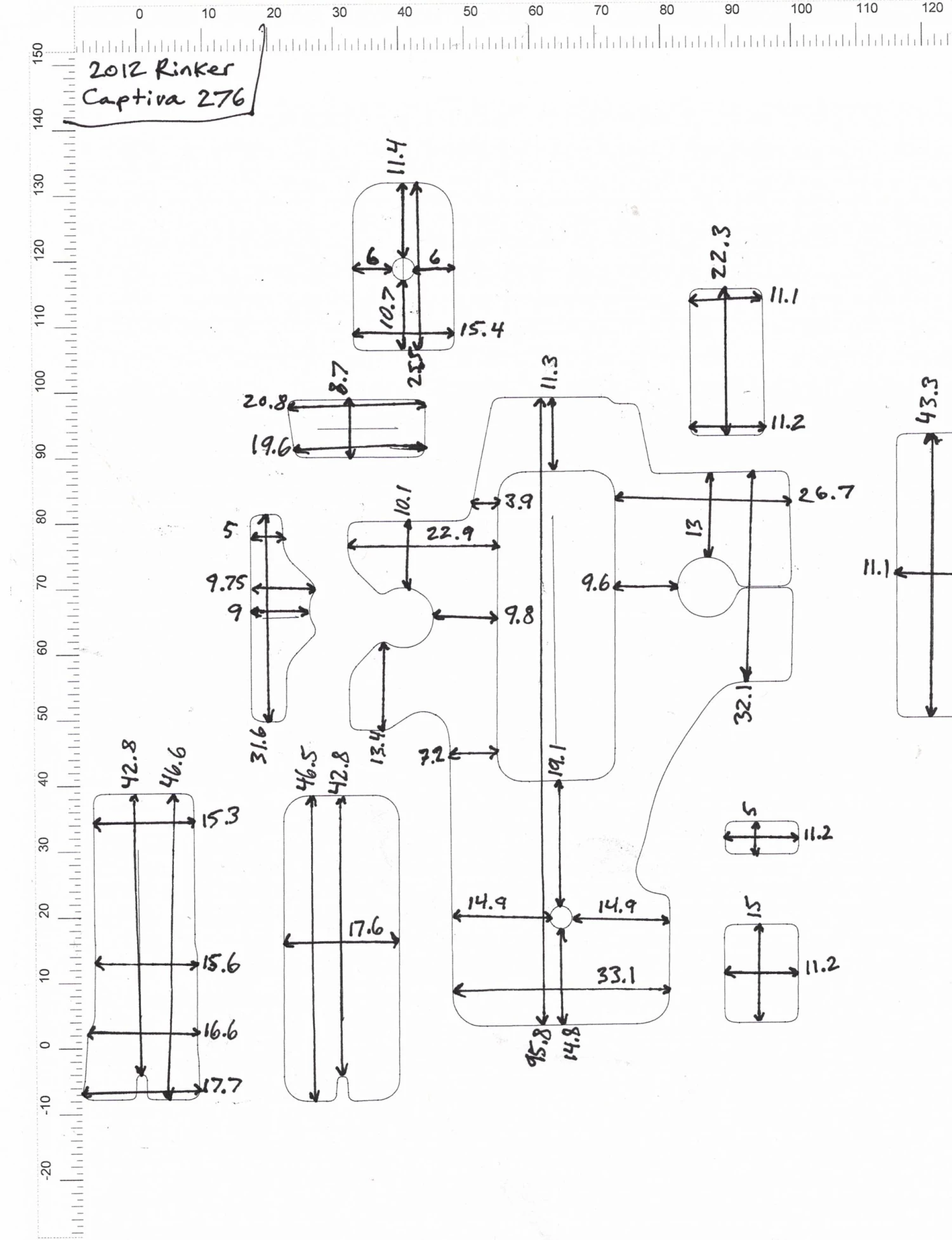 Matworks LTD 2012 Rinker Captiva 276 Snap In Boat Carpet 1 Matworks LTD 2012 Rinker Captiva 276 Snap In Boat Carpet