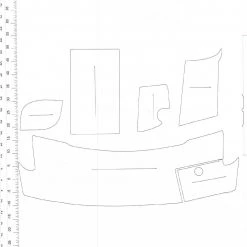 Matworks LTD 2013 Crownline 285 SS SWIM PLATFORM & STEPS Snap In Boat Carpet