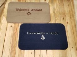 The Matworks LTD 18" X 30" Welcome Aboard Mat
