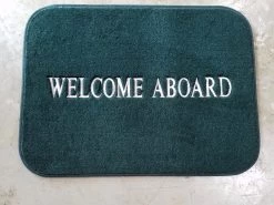 The Matworks LTD 18" X 30" Welcome Aboard Mat