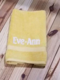 Matworks LTD Custom Towels Embroidered 2 Piece Hand Towel Set