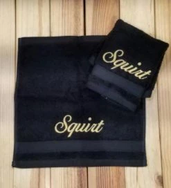 Matworks LTD Embroidered Wash Cloths- 2 Piece Set