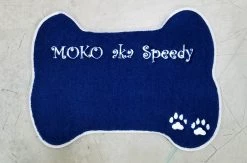Matworks LTD Pet Dining Mats Bone Shaped Diner