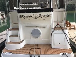 Matworks LTD 2006 Silverton 35 Motor Yacht SWIM PLATFORM & STEPS Snap In Boat Carpet