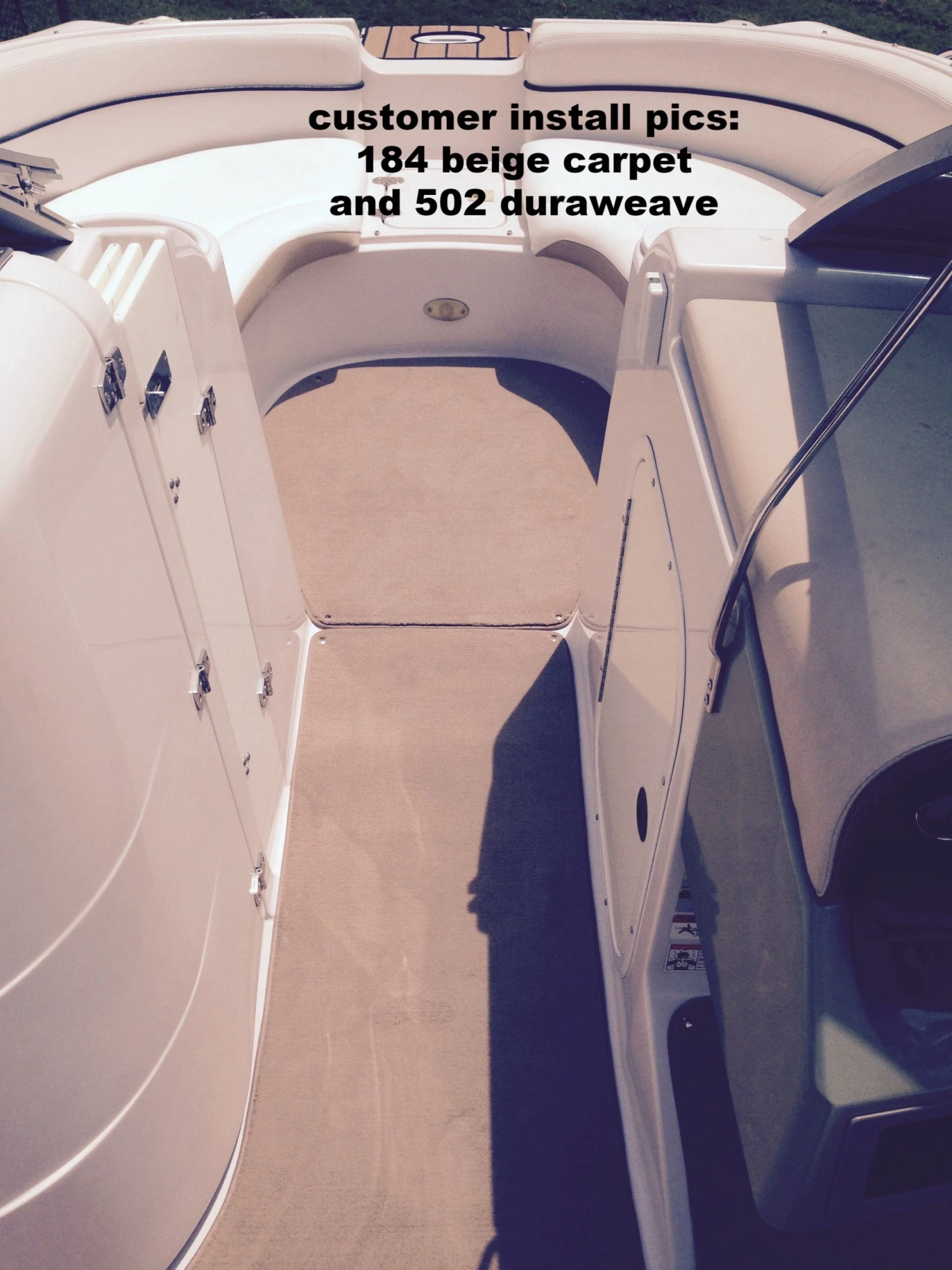 Matworks LTD 2007 Four Winns 224 Funship Snap In Boat Carpet 4 Matworks LTD 2007 Four Winns 224 Funship Snap In Boat Carpet