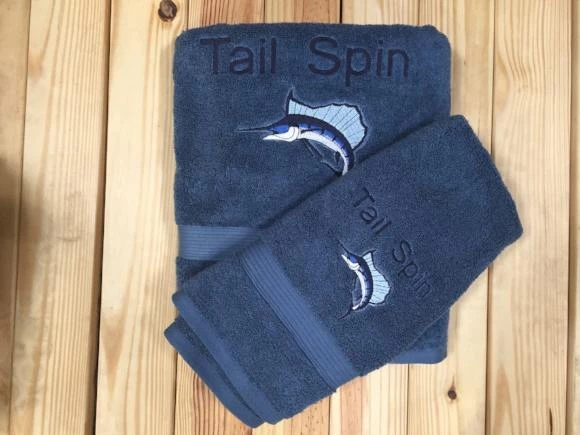 Matworks LTD Custom Towels Embroidered 2 Piece Bath Towel Set 1 Matworks LTD Custom Towels Embroidered 2 Piece Bath Towel Set