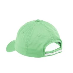 Matworks Ltd Premium Monogrammed Yacht & Boat, Auto, Golf, Home Goods Unisex Sandwich Bill Cap With Striped Closure