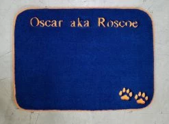 Matworks LTD Personalized Pet Diner Mat Pet Dining Mats
