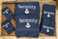 Matworks LTD Custom Towels Embroidered 6 Piece Towel Set