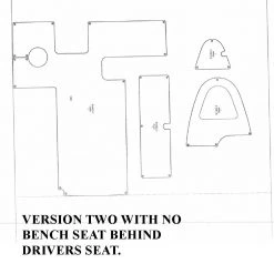 Matworks LTD 2005-2010 Chris Craft 28 Launch Snap In Boat Carpet