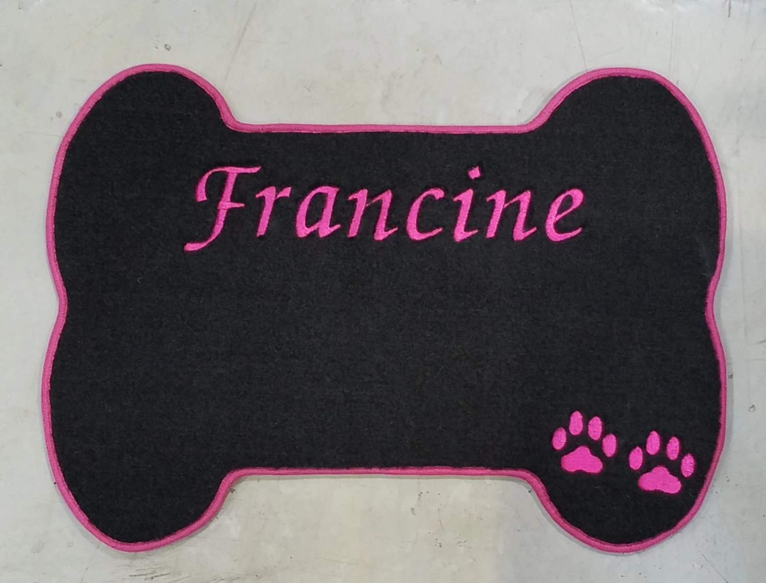 Matworks LTD Pet Dining Mats Bone Shaped Diner 2 Matworks LTD Pet Dining Mats Bone Shaped Diner