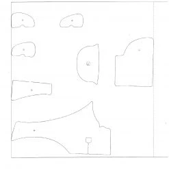 Matworks LTD 2004-2005 Chaparral 310 Signature CABIN Snap In Boat Carpet