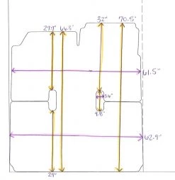 Matworks LTD 1999-2002 Fountain 42 Lightning Snap In Boat Carpet