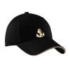 Matworks Ltd Premium Monogrammed Yacht & Boat, Auto, Golf, Home Goods Unisex Sandwich Bill Cap With Striped Closure