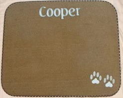Matworks LTD Personalized Pet Diner Mat Pet Dining Mats