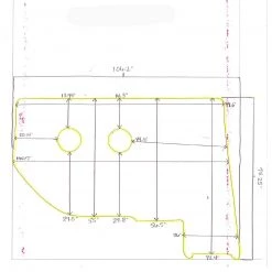 Matworks LTD 2006 Silverton 35 Motor Yacht COCKPIT Snap In Boat Carpet