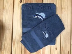 Matworks LTD Custom Towels Embroidered 2 Piece Hand Towel Set