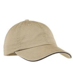 Matworks Ltd Premium Monogrammed Yacht & Boat, Auto, Golf, Home Goods Unisex Sandwich Bill Cap With Striped Closure