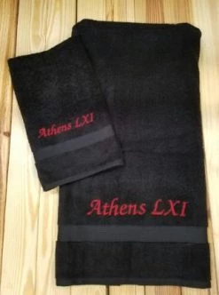 Matworks LTD Custom Towels Embroidered 2 Piece Hand Towel Set